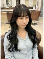 ネオリーブアイム 横浜西口店(Neolive aim)&nbsp;ブルーブラック×韓国レイヤー 【横浜】nana