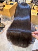 髪質改善＊ロングレイヤーグレーベージュ＊美髪【Zina船橋】