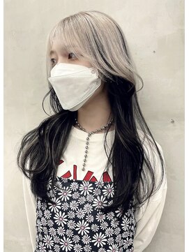 ジーナ(XENA) ケアブリーチ×ハイトーン×顔周りレイヤー(渋谷)