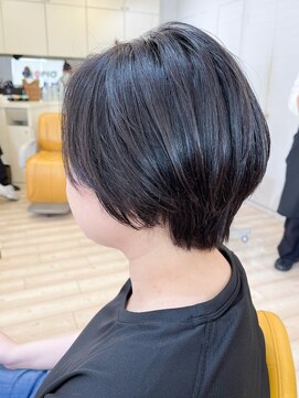 モリオ フロム ロンドン 成増店 【morio成増/児玉】　黒髪ショートボブ