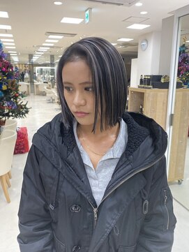 シャルムバイケンジ(Charm.by KENJE) コントラストハイライト/バレイヤージュ/外国人風/銀座/有楽町