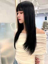 エジョン 三鷹店(Aejon) レイヤーロング/ヘルシースタイル/韓国ヘア/ベビーピンク/吉祥寺