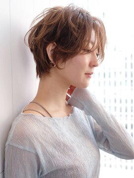 シオン(shion) 似合わせカットメルティカラーマロンベージュ_79699