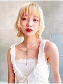 【Lloyd 大宮】ブロンド×顔周りレイヤー