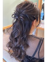 シェリール 八千代台駅(CHERIR)&nbsp;【お呼ばれヘアセット】飾りなしでも可愛い華やかリボンアレンジ