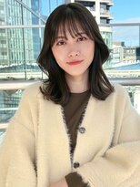 ケーツー あべのキューズモ－ル店(K-two)&nbsp;オリーブベージュカラー*透明感カラー*くびれミディアムヘア