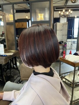 ベレッタ 枚方店(veretta.) ブリーチ無しで作るデザインカラー☆30代/40代/50代（田村良平）