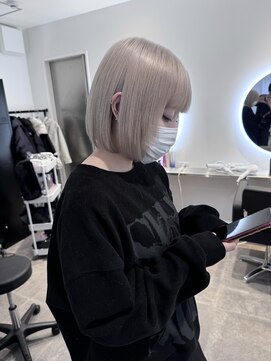 ホープ(hope) ホワイトブロンド×ボブ【大阪/梅田】