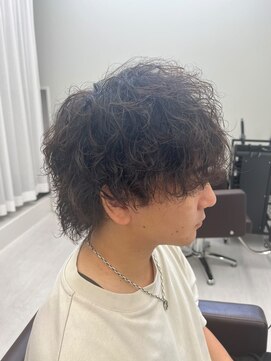 トンネルヘアー(Tunnel hair) 無造作パーマ