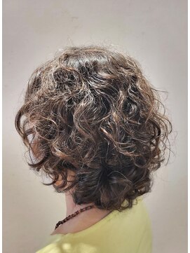 松本平太郎美容室 吉祥寺パートファイブ(PART5) ミディアムウェーブ×クリープパーマ