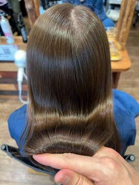 ヘアーレナータ 八王子(HAIR RENATA) 20代30代40代ストレートグレージュ髪質改善大人ロング