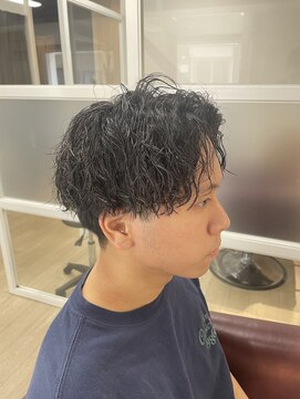 クラスタ(cluster) 縦落ちスパイラルパーマ