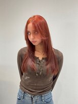 ライト(Light)&nbsp;オレンジベージュ×レイヤーカット