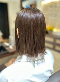 透明感ミルクティーベージュ/ミディアム