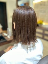 ヘアリゾート粋 ティガ 池袋店(tiga) 透明感ミルクティーベージュ/ミディアム