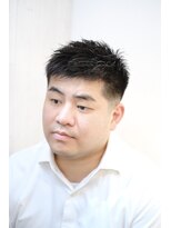 アモ(Amo)&nbsp;【新富町】清潔感が出るメンズベリーショートスタイル