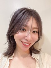 ジル(JILL) ラベンダーアッシュ×ウルフボブ☆