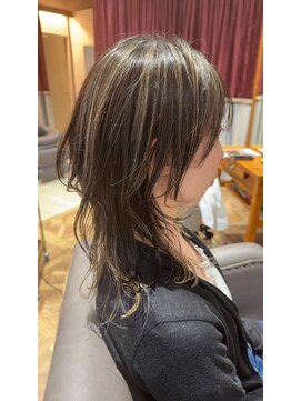 カナロアバイボニークチュール(KANALOAbyBONNY COUTURE) 白髪ぼかしハイライト・ハイライト・神戸六甲アイランド