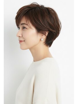 レウナ 外苑前(Reuna) 【30代40代50代】カットで決まる吉瀬美智子さん風ショート