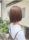 ブリーチなし ダブルカラー ベージュ