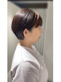 耳かけショートボブ