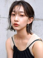 ラフィス ヘアー ラヴィ 寝屋川店(La fith hair lavie) 【La fith】ダークグレージュ×こなれミディ