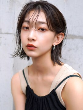 ラフィス ヘアー ラヴィ 寝屋川店(La fith hair lavie) 【La fith】ダークグレージュ×こなれミディ