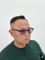 ワンワンオー バーバーショップ 博多店(@110 BARBER SHOP) コームオーバー