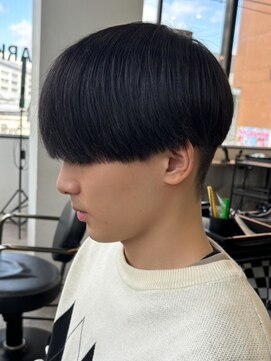 エルマーク 松山(L-MARK) マッシュ/黒髪/ナチュラルマッシュ/メンズ/ツーブロック