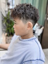 リモア(L I M O A)&nbsp;ツイスパパーマ×小学生ヘア