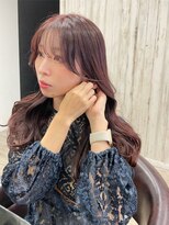 アトレ 梅田店(attrait)&nbsp;透明感のあるピンクロングヘア × 上質トリートメント仕上げ