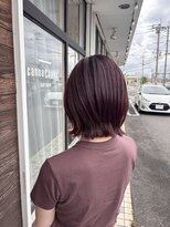 カンナカンナ 三佐店(cannaCANNA)&nbsp;深みのあるボルドーカラー×大人ボブ