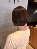 エミュ 伏見 国際センター(emu)&nbsp;ショートボブ/レイヤーボブ/ベージュカラー