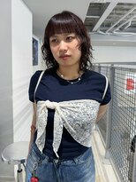 エト(eto)&nbsp;layer perm × cherry brown
