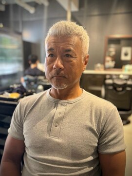 ザマンニューヨーク 南麻布店(THE MAN NewYork) 七三分け/白髪染め/30代40代50代60代