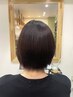 カラー＋カット＋薬剤除去（白髪染め込み）＋ヘッドスパ