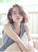 《Uri/二子玉川》かき上げ前髪×大人ルーズウエーブ
