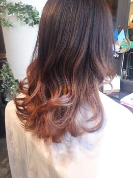 ダッチェス(DUCHESS) 【DUCHESS】サーモンピンクグラデーション