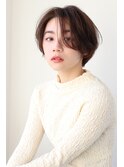 大人可愛いフェミニンショート