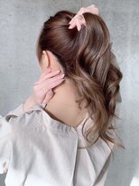 オウル(Owll) 【Owll】大人ロングレイヤー ヘーゼルベージュ ハイライト