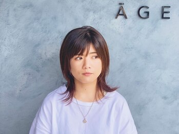 アージュヘアー(AGE HAIR)の写真/【野々市/押越】彩度が高くしっかり染まる。ファーストグレイの方や、髪の気になることもご相談ください◎