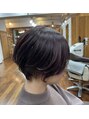 オートクチュール ランコントレ 七条店(Haute Couture Rencontrer)&nbsp;再現性の高いショートカットで扱いやすいヘアスタイルに!
