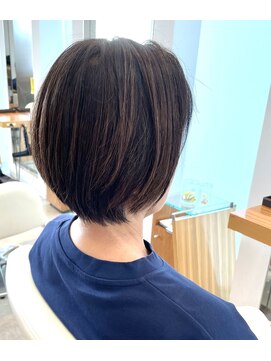 カッツ 笠岡店(CUT S) 重めショートボブ