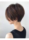 ショート前下がりグラボブ