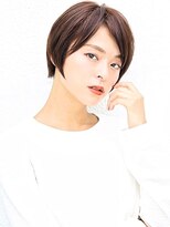 ヘアメイク フレンシア(hair make flencia)&nbsp;クールな透け感ショート