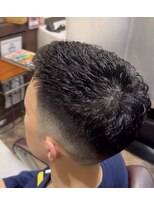 ストローヘアー(STRAW hair)&nbsp;濡れパン　 スキンフェード