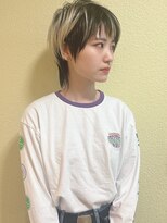 ラウンジ モリオ イケブクロ(Lounge MORIO Ikebukuro) 【morio池袋】ツートンカラー90sレトロウルフ♪