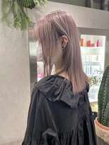 ゼスト クレス(ZEST Cres)&nbsp;【立川CRES三木】透明感ピンクラベンダーグレージュ