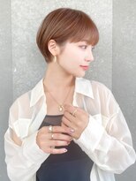 ロンド レグリーズ 立川(Lond leglise)&nbsp;ショート×顔周り×前髪×シルキーベージュ×グレージュカラー