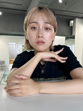 ムード タテマチ(mood tatemachi) 結べる耳掛けボブ☆外ハネハイトーン